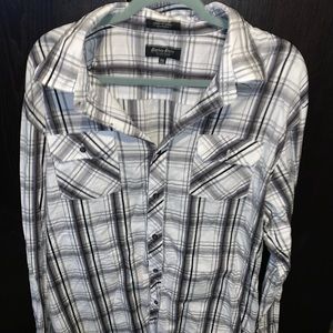 Mens button down shirt eighty eight platinum brand